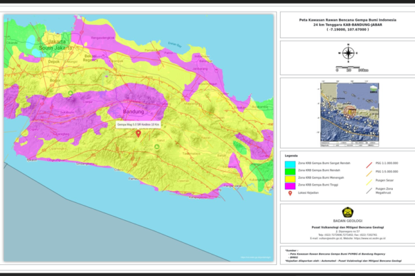 djembefola.com, Analisis Geologi Gempa Bumi di Kabupaten Bandung 18 Sep 2024