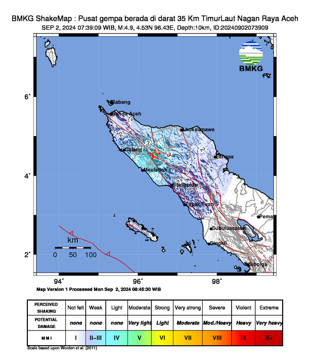 djembefola.com, Gempa Guncang Nagan Raya Aceh Hari Ini Ada Kerusakan Terjadi